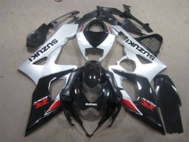 Discount 2005-2006 Glossy Black Silver Red Suzuki GSXR 1000 Motorcycle Fairing Canada