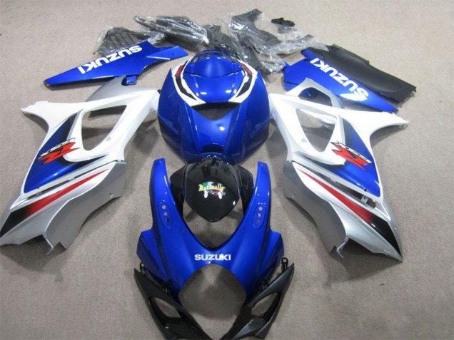 Discount 2007-2008 White Blue Black Red Suzuki GSXR 1000 Motorcycle Fairing Canada