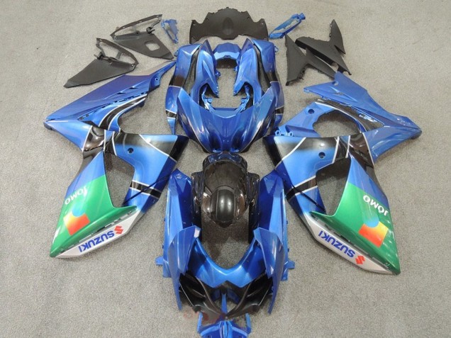 Discount 2009-2016 Blue Green JOMO Suzuki GSXR 1000 Motorcycle Fairings Canada