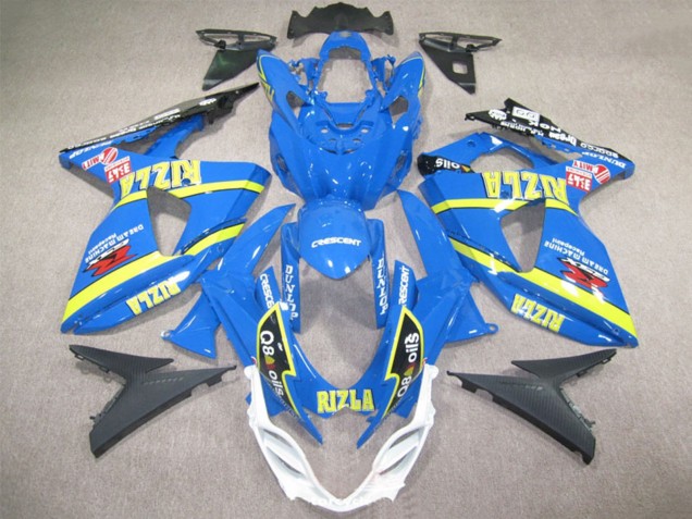 Discount 2009-2016 Blue Yellow Rizla Q8 Oils Suzuki GSXR 1000 Motorcycle Fairings Canada