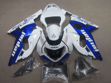 Discount 2001-2003 White Blue Jordan Motul Suzuki GSXR 600 Motorcycle Fairings Canada