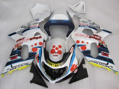 Discount 2001-2003 White Blue Red Yellow Black Dark Dog Suzuki GSXR 600 Motorcycle Fairings Canada