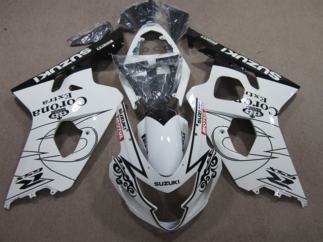 Discount 2004-2005 White Black Corona Extra Motul Suzuki GSXR 600 Motorcycle Fairings Canada