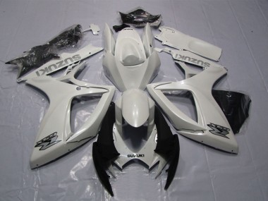 Discount 2006-2007 White Suzuki GSXR 600 Motorcycle Fairing Canada