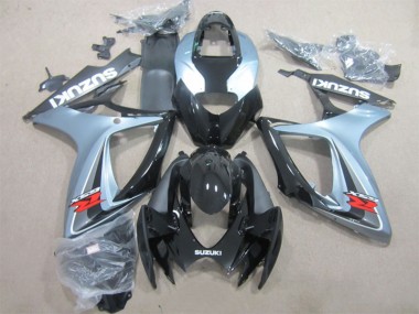 Discount 2006-2007 Grey Glossy Black Suzuki GSXR 600 Motorcycle Fairings Canada