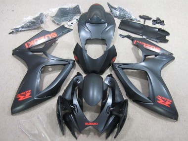 Discount 2006-2007 Matte Black Red Decal Suzuki GSXR 600 Motorcycle Fairings Canada