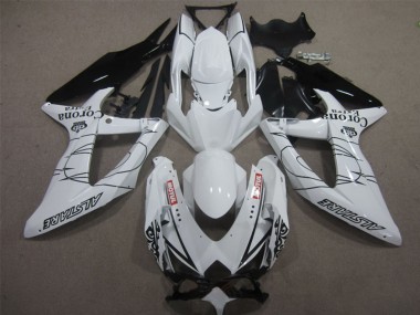 Discount 2008-2010 White Black Corona Extra Motul Suzuki GSXR 600 Motorcycle Fairings Canada