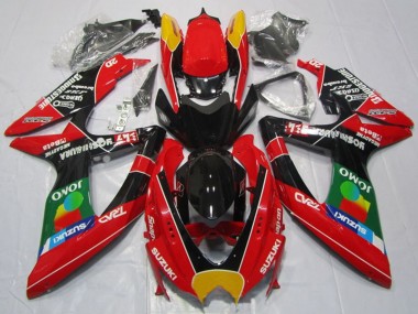 Discount 2008-2010 Red Orange Blue Green Black JOMO Suzuki GSXR 600 Motorcycle Fairings Canada