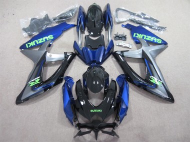 Discount 2008-2010 Blue Silver Glossy Black Green Suzuki GSXR 600 Motorcycle Fairings Canada