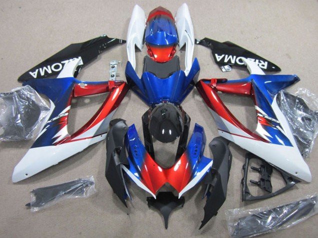 Discount 2008-2010 White Red Blue Black Rizoma Suzuki GSXR 600 Motorcycle Fairings Canada
