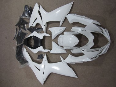 Discount 2011-2024 White Suzuki GSXR 600 Motorcycle Fairings Canada