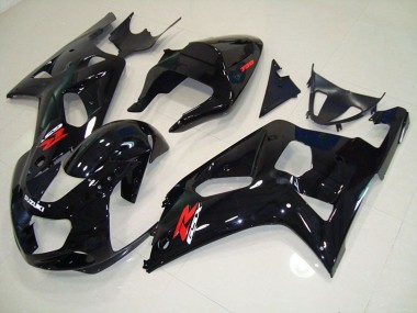 Discount 2001-2003 Glossy Black Suzuki GSXR 750 Motorcycle Fairings Canada