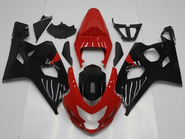 Discount 2004-2005 Red Glossy Black Suzuki GSXR 750 Motorcycle Fairing Canada