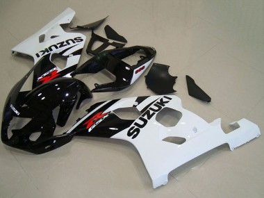 Discount 2004-2005 Glossy Black White Red Suzuki GSXR 750 Motorcycle Fairings Canada