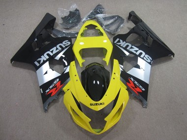 Discount 2004-2005 Yelow Silver Black Suzuki GSXR 750 Motorcycle Fairings Canada