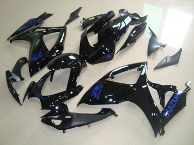Discount 2006-2007 Glossy Black Blue Decal Suzuki GSXR 750 Motorcycle Fairings Canada
