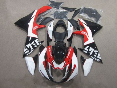 Discount 2011-2024 Black Red Suzuki GSXR 750 Motorcycle Fairings Canada