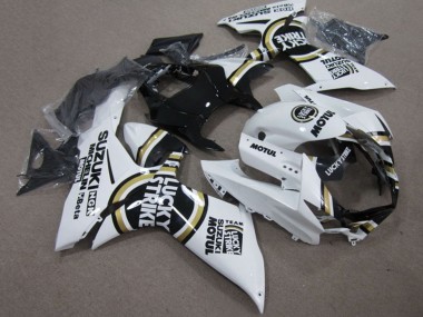 Discount 2011-2024 White Lucky Strike Black Motul Suzuki GSXR 750 Motorcycle Fairings Canada