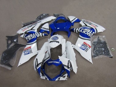Discount 2011-2024 White Lucky Strike Motul Suzuki GSXR 750 Motorcycle Fairings Canada