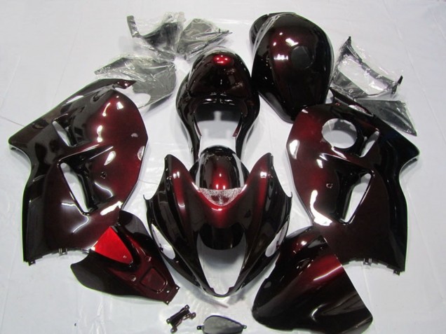 Discount 1996-2007 Red Black Suzuki GSXR 1300 Hayabusa Motorcycle Fairing Kits Canada
