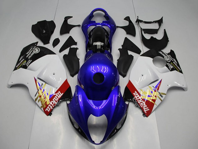 Discount 1996-2007 Blue White Suzuki GSXR 1300 Hayabusa Motorcycle Fairing Canada