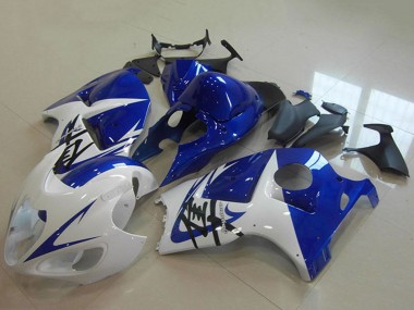 Discount 1996-2007 White Blue Suzuki GSXR 1300 Hayabusa Motorcycle Fairing Canada