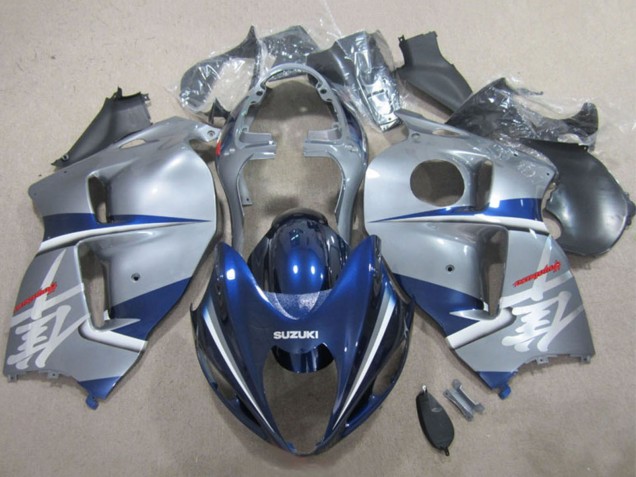 Discount 1996-2007 Silver Blue Suzuki GSXR 1300 Hayabusa Motorcycle Fairings Canada