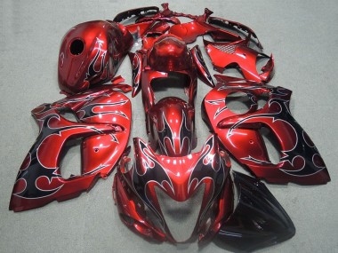 Discount 2008-2020 Red Black Flame Suzuki GSXR 1300 Hayabusa Motorcycle Fairings Canada