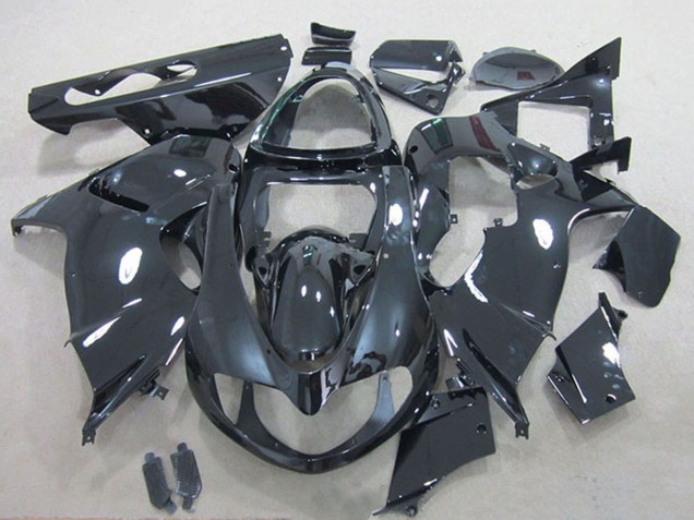 Discount 1998-2003 Glossy Black Suzuki TL1000R Motorcycle Fairings Canada