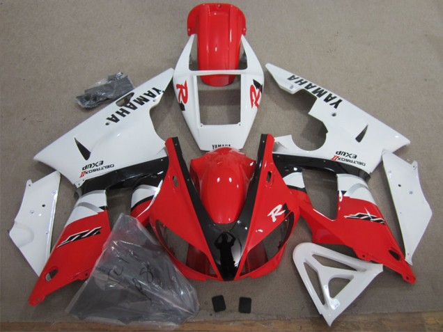 Discount 1998-1999 White Red Black Yamaha YZF R1 Motorcycle Fairing Canada