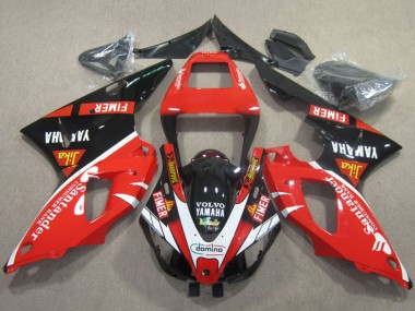 Discount 1998-1999 Red White Black Santander Yamaha YZF R1 Motorcycle Fairings Canada