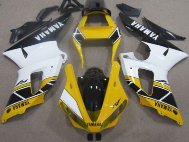 Discount 2000-2001 Yellow White Black Yamaha YZF R1 Motorcycle Fairings Canada