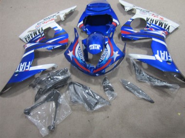 Discount 2002-2003 White Blue Red Motul Fiat Yamaha YZF R1 Motorcycle Fairings Canada