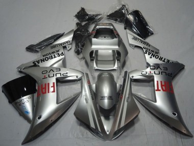 Discount 2002-2003 Silver Red Fiat Yamaha YZF R1 Motorcycle Fairings Canada