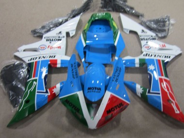 Discount 2002-2003 White Blue Green Red Black Motul Yamaha YZF R1 Motorcycle Fairings Canada