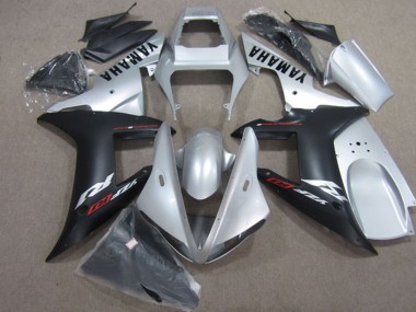 Discount 2004-2006 Silver Matte Black Yamaha YZF R1 Motorcycle Fairings Canada