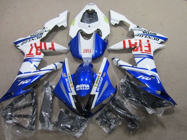 Discount 2004-2006 White Blue Motul Fiat Yamaha YZF R1 Motorcycle Fairings Canada