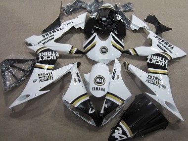 Discount 2004-2006 White Black Lucky Strike Yamaha YZF R1 Motorcycle Fairings Canada