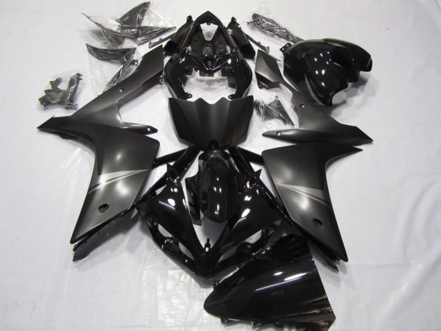 Discount 2007-2008 Glossy Black Matte Black Yamaha YZF R1 Motorcycle Fairing Canada