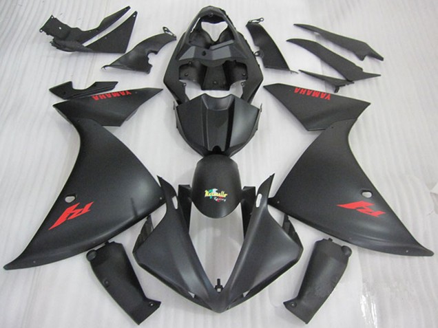 Discount 2009-2011 Matte Black Red Decal Yamaha YZF R1 Motorcycle Fairings Canada