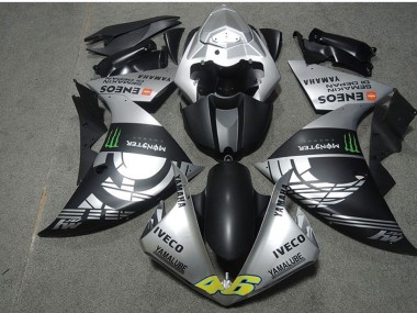 Discount 2009-2011 Silver Matte Black Green Monster Iveco Yamalube ENEOS Semakin Didepan Yamaha YZF R1 Motorcycle Fairings Canada