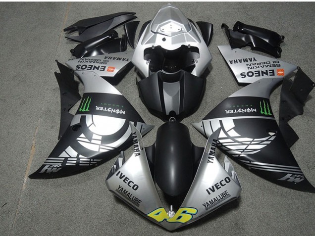 Discount 2009-2011 Silver Matte Black Green Monster Iveco Yamalube ENEOS Semakin Didepan Yamaha YZF R1 Motorcycle Fairings Canada