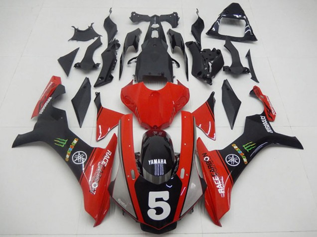 Discount 2015-2019 Red Black Green Monster 5 Yamaha YZF R1 Motorcycle Fairings Canada