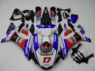 Discount 2015-2019 White Blue Red Black Green Monster Yamaha YZF R1 Motorcycle Fairings Canada