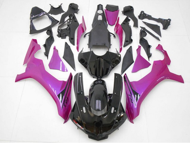 Discount 2015-2019 Glossy Black Pink Yamaha YZF R1 Motorcycle Fairings Canada