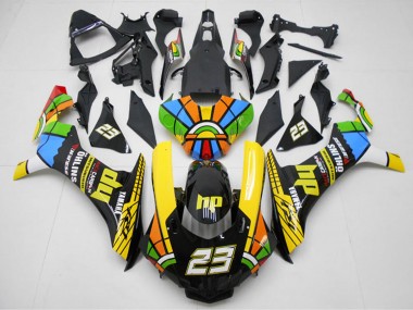 Discount 2015-2019 Yellow Red Blue Green HP Color Wheel 23 Yamaha YZF R1 Motorcycle Fairings Canada