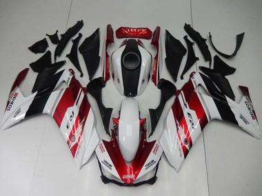 Discount 2015-2018 White Red Black Yamaha YZF R3 Bike Fairings Canada