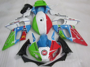 Discount 1998-2002 White Blue Green Red Fiat Kastinee Yamaha YZF R6 Motorcycle Fairings Canada