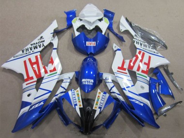 Discount 2008-2016 White Blue Red Motul Fiat Yamaha YZF R6 Motorcycle Fairings Canada