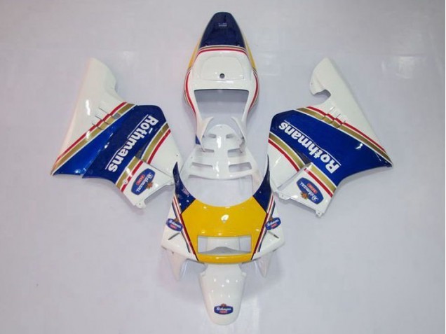 Discount 1994-1996 Yellow White Blue Honda NSR250 MC28 P4 Replacement Motorcycle Fairings Canada Discount 1994-1996 Yellow White Blue Honda NSR250 MC28 P4 Replacement Motorcycle Fairings Canada
